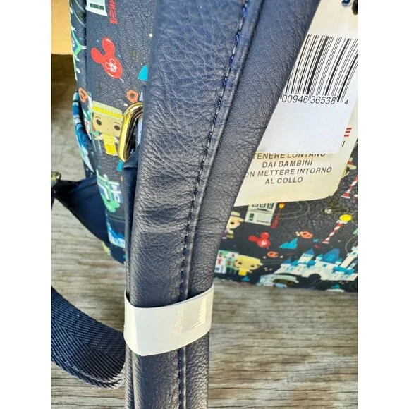 Disney Parks Loungefly Mini Backpack Dapper Dans  Main Street USA - Picture 6 of 8